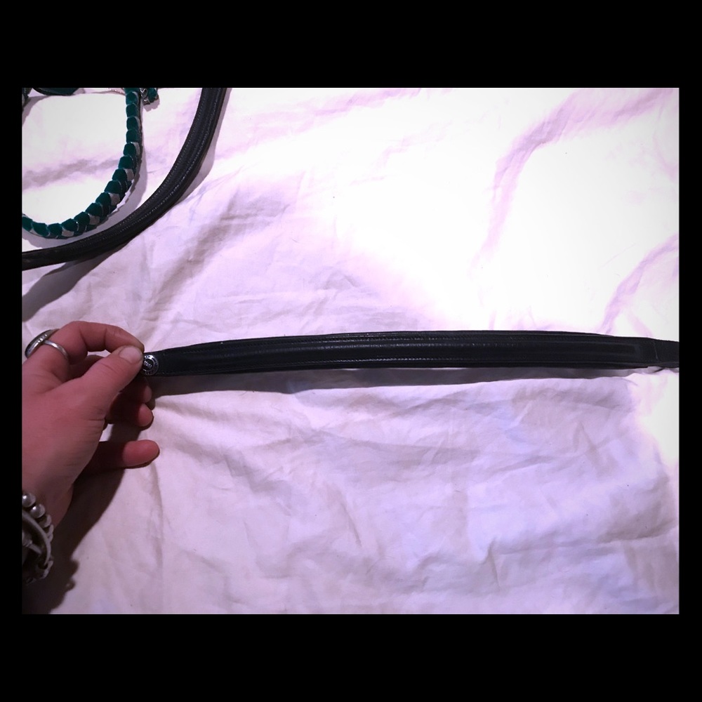Henri Di Rivel padded leather browband